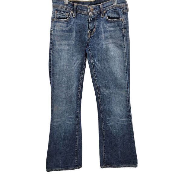 Vintage Citizens of Humanity Jeans 28 Ingrid 002 Stretch Low Waist Flare - Picture 1 of 16
